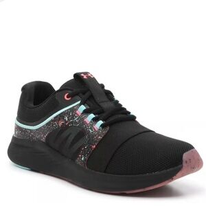 Under Armour Black w multi color accents Breathe Bliss Training Shoe Size 7W‎